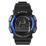 Ficha técnica e caractérísticas do produto Relógio de Pulso Resistente a Água Hora Digital Rk01 Kikos - Selecione=Azul