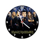 Ficha técnica e caractérísticas do produto Relógio Decorativo Iron Maiden