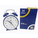Ficha técnica e caractérísticas do produto Relógio Despertador 2206 Azul Herweg a Corda
