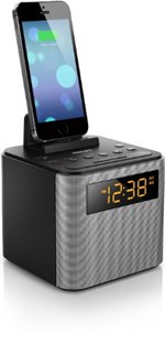 Ficha técnica e caractérísticas do produto Relógio Despertador com Speaker Philips AJT3300/37 com Bluetooth/USB Bivolt Cinza/Preto