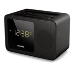 Ficha técnica e caractérísticas do produto Relógio Despertador com Speaker Philips AJT5300/37 com Bluetooth/USB Bivolt - Preto
