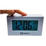 Ficha técnica e caractérísticas do produto Relogio Despertador Digital Luz Temperatura Herweg 2972 070