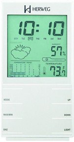 Ficha técnica e caractérísticas do produto Relógio Despertador Digital Moderno Herweg 2969