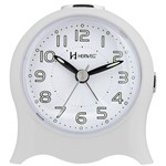 Ficha técnica e caractérísticas do produto Relógio Despertador Herweg 2572 021 Quartz Fantasminha Preto