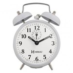 Ficha técnica e caractérísticas do produto Relógio Despertador Mecânico Clássico Herweg 2208-21