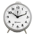 Ficha técnica e caractérísticas do produto Relógio Despertador Mecânico Clássico Herweg 2214-80