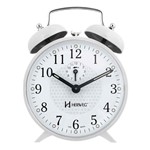 Ficha técnica e caractérísticas do produto Relógio Despertador Mecânico Herweg Branco a Corda 2206-021