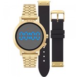 Ficha técnica e caractérísticas do produto Relógio Digital Euro Feminino Fashion Fit Dourado - EUBJ3407AA/T4P