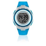 Ficha técnica e caractérísticas do produto Relógio Digital Feminino Atrio Cooper Azul - ES095