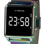 Ficha técnica e caractérísticas do produto Relógio Digital Led Lince Feminino MDT4619L BXQX Colorido