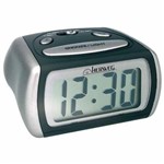 Ficha técnica e caractérísticas do produto Relógio Digital Mesa Herweg 2916 034 Alarme Luz Led