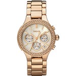 Ficha técnica e caractérísticas do produto Relógio DKNY Feminino Analógico Social Rose Gold - GNY8080