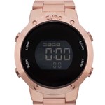 Ficha técnica e caractérísticas do produto Relógio Euro Digital Feminino EUBJ3279AF/4J Rosê