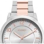 Ficha técnica e caractérísticas do produto Relógio Euro Feminino Prata com Rose Eu2036ylw/5K
