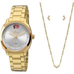 Relógio Feminino Allora Analógico Fashion - Al2035Fah/K4A - Dourado