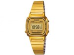 Relógio Feminino Casio Digital LA670WGA-9DF - Dourada