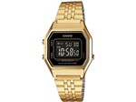 Ficha técnica e caractérísticas do produto Relógio Feminino Casio Digital Vintage - LA680WGA-1BDF Dourado