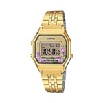 Ficha técnica e caractérísticas do produto Relógio Feminino Casio Vintage LA680WGA-4CDF - Dourado