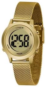 Ficha técnica e caractérísticas do produto Relógio Feminino Dourado Digital Lince Sdph109L-Cxkx