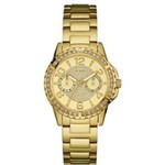 Ficha técnica e caractérísticas do produto Relógio Feminino Dourado Guess