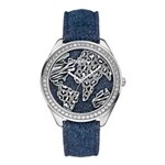 Ficha técnica e caractérísticas do produto Relógio Feminino Guess 92545L0GTNC1 - Jeans Azul