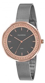 Ficha técnica e caractérísticas do produto Relógio Feminino Mondaine 53668LPMVGE1 40mm Aço Prata