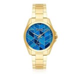 Ficha técnica e caractérísticas do produto Relógio Feminino Orient Analógico Fgss0080 A1Kx Fundo Azul