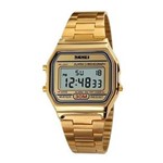 Ficha técnica e caractérísticas do produto Relógio Feminino Skmei Digital 1123 Dourado