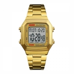 Ficha técnica e caractérísticas do produto Relógio Feminino Skmei Digital 1337 - Dourado