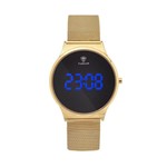 Ficha técnica e caractérísticas do produto Relógio Feminino Tuguir Digital TG107 Dourado