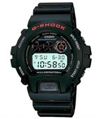 Ficha técnica e caractérísticas do produto Relógio G-Shock DW-6900-1VDR - Casio