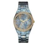 Ficha técnica e caractérísticas do produto Relógio Guess Feminino Aço Azul - 92561lpgsea1