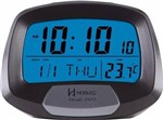 Ficha técnica e caractérísticas do produto Relógio Herweg Digital Despertador Termômetro Cinza 2977-71