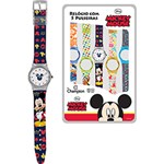Ficha técnica e caractérísticas do produto Relógio Infantil Disney Analógico Mickey Mouse DY28096M