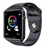 Ficha técnica e caractérísticas do produto Relógio Inteligente Smart Watch A1 Bluetooth 3.0 Câmera Sim Chip Android Mp3 Cartão Sd - a Smart