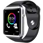 Ficha técnica e caractérísticas do produto Relógio Inteligente Smart Watch A1 Bluetooth 3.0 Câmera Sim Chip Android Mp3 Cartão Sd