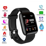 Ficha técnica e caractérísticas do produto Relógio Inteligente Smart Watch Esportes Fitness Android/ios - Smartwatch