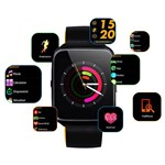 Ficha técnica e caractérísticas do produto Relógio Inteligente Smart Watch Z40Bluetooth Chip Android Preto