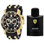 Relógio Invicta Pro Diver 6981 + Perfume Ferrari Black 125 Ml