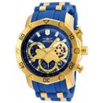 Ficha técnica e caractérísticas do produto Relógio Invicta Pro Diver 22798 Azul Dourado Lançamento