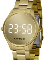 Ficha técnica e caractérísticas do produto Relógio Lince Feminino Digital Dourado Mdg4617l Bxkx