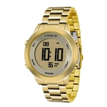 Ficha técnica e caractérísticas do produto Relógio Lince Feminino Digital Dourado SDPH037L KXKX
