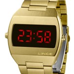 Ficha técnica e caractérísticas do produto Relógio Lince Feminino MDG4620L VXKX Digital Dourado