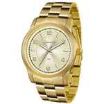 Relógio Lince Feminino Ref: Lrgh046l M2kx Casual Dourado