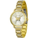 Ficha técnica e caractérísticas do produto Relógio Lince Feminino Ref: Lrgj085l C1kx Casual Dourado