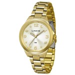 Ficha técnica e caractérísticas do produto Relógio Lince Feminino Ref: Lrgj089l C2kx Casual Dourado