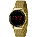 Ficha técnica e caractérísticas do produto Relógio Lince Feminino Styles Digital Dourado LDG4647L-PXKX