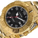 Ficha técnica e caractérísticas do produto Relógio Lince Masculino Esportivo Dourado WR Orient Mrg4334l