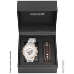 Ficha técnica e caractérísticas do produto Relógio Magnum Kit Masculino Com Pulseira Ma32569d