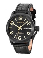 Ficha técnica e caractérísticas do produto Relógio Magnum Ma33399p - Calendario - Pulseira Couro